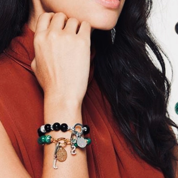 HENRI BENDEL Influencer Monogram Initial Crystal Clip On Charm Letter “U… - Picture 1 of 10